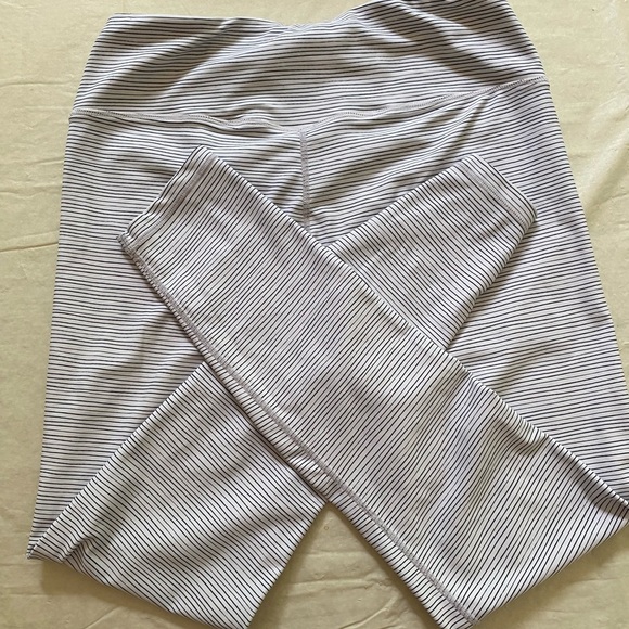 AllFenix Piper Black/White Stripe Leggings - Picture 2 of 6